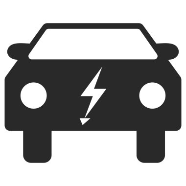 Elektrik güç araba vektör Eps simgesi