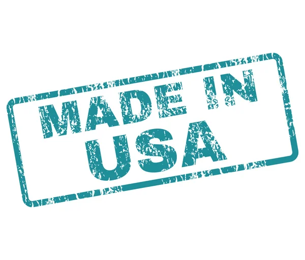 Gemaakt In Usa Rubber stempel Vector — Stockvector