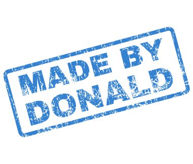 Donald Rubber Stamp vektör tarafından yapılan
