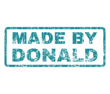 Donald Rubber Stamp vektör tarafından yapılan