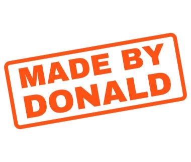 Donald Rubber Stamp vektör tarafından yapılan