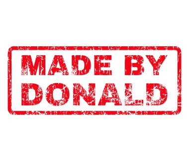 Donald Rubber Stamp vektör tarafından yapılan