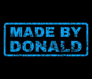 Donald Rubber Stamp vektör tarafından yapılan