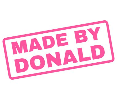 Donald Rubber Stamp vektör tarafından yapılan