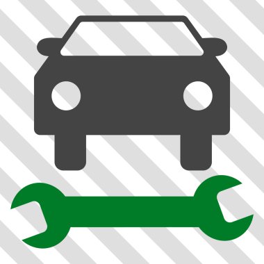 araba tamir vektör simgesi