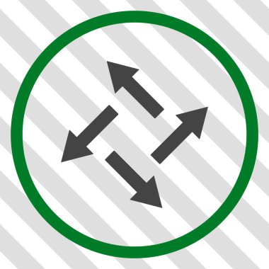 Santrifüj okları vektör simgesi