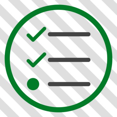 Denetim listesi vektör simgesi