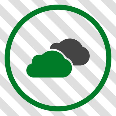 Bulutlar vektör simgesi