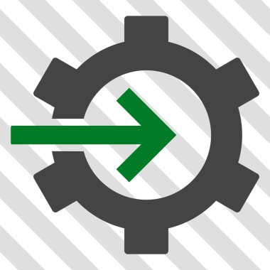 COG Tümleştirme vektör simgesi