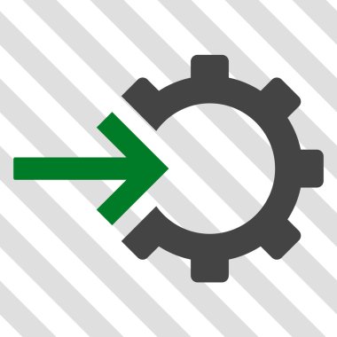 COG Tümleştirme vektör simgesi