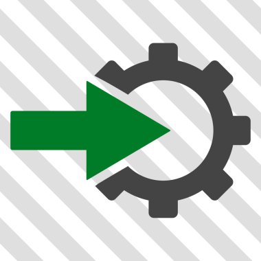 COG Tümleştirme vektör simgesi