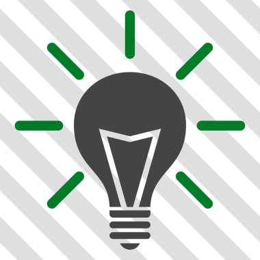 Elektrik ışığı vektör simgesi