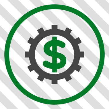 Finans sektöründe vektör simgesi