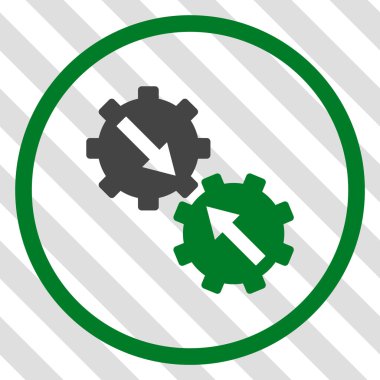 Dişli Tümleştirme vektör simgesi