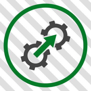 Dişli Tümleştirme vektör simgesi