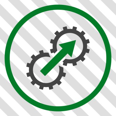 Dişli Tümleştirme vektör simgesi