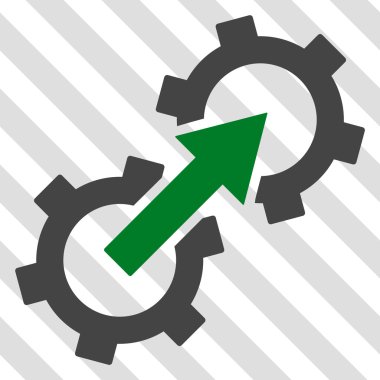 Dişli Tümleştirme vektör simgesi