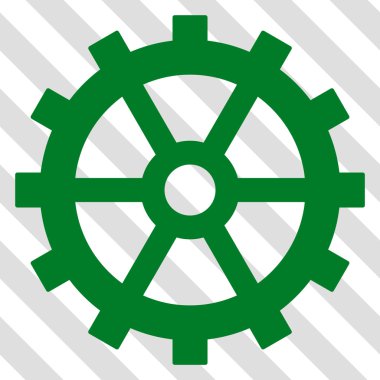 dişli vektör simgesi