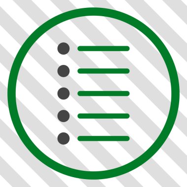 Öğeleri vektör simgesi