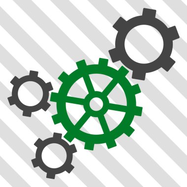 Mekanizması vektör simgesi