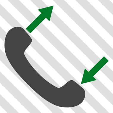 Telefon konuşmaya vektör simgesi