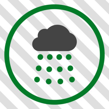 yağmur bulutu vektör simgesi