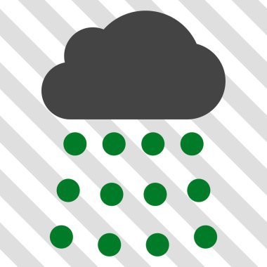 yağmur bulutu vektör simgesi