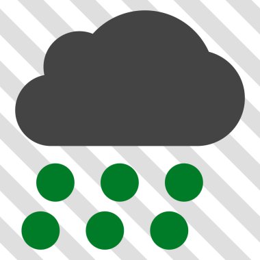 yağmur bulutu vektör simgesi