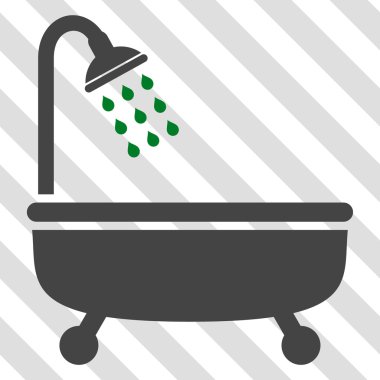 Duş Banyo vektör simgesi