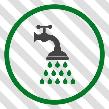 Duş musluk vektör simgesi