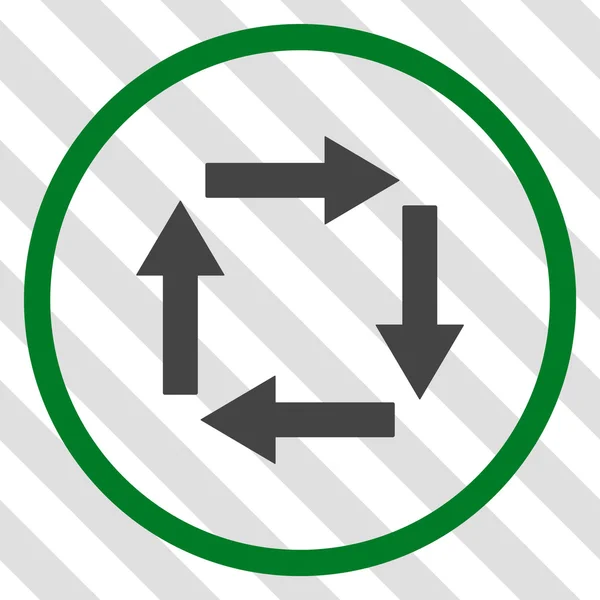 Circulation Arrows Vector Icon — Stock Vector