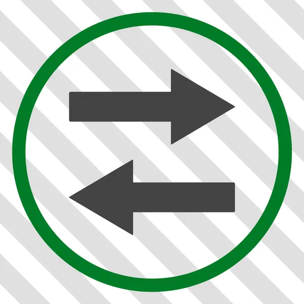 Horizontale Flip pijlen Vector Icon — Stockvector