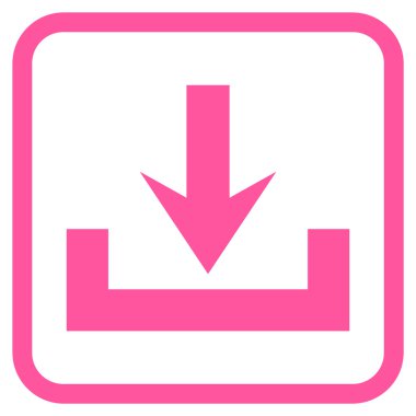 Vektör simgesi bir çerçeve içinde indirme