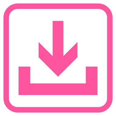 Vektör simgesi bir çerçeve içinde indirme