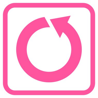 Bir çerçeve içinde CCW vektör simge döndürmek