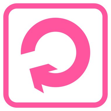 Vektör simgesi bir çerçeve içinde döndürme