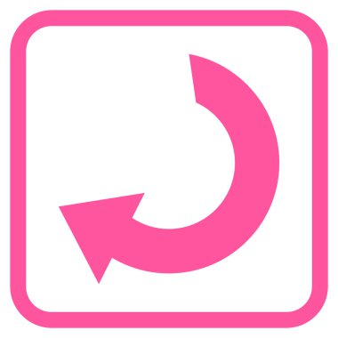 Vektör simgesi bir çerçeve içinde döndürme