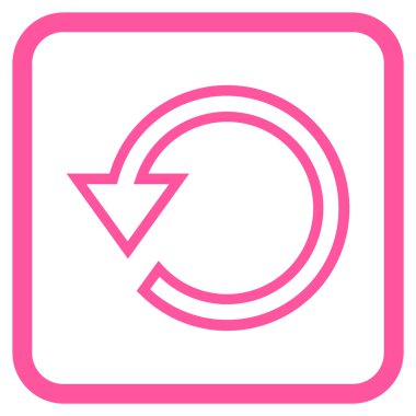 Vektör simgesi bir çerçeve içinde döndürme