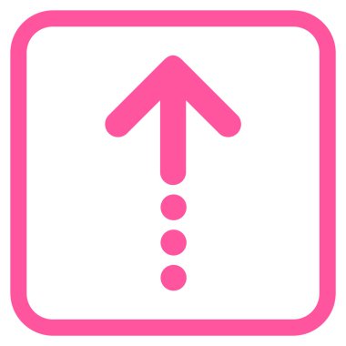 Vektör simgesi bir çerçeve içinde gönder