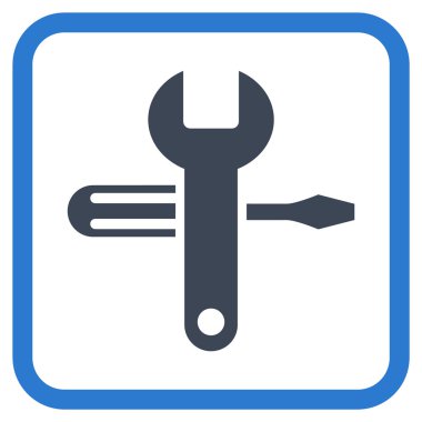 Vektör simgesi bir çerçeve içinde ayarlama