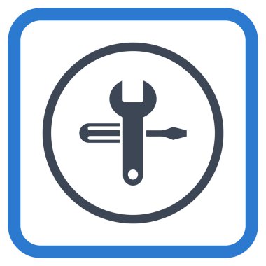 Vektör simgesi bir çerçeve içinde ayarlama