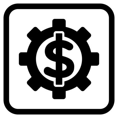 Mali seçenekleri vektör simgesi bir çerçeve içinde