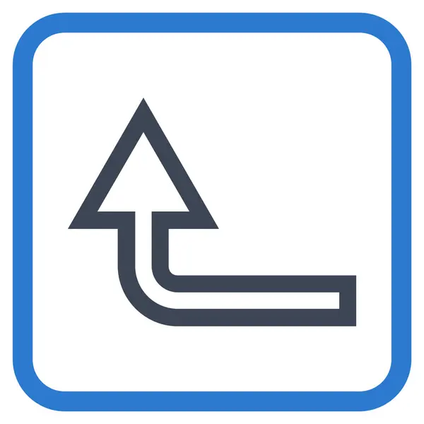 Vektor-Symbol in einem Frame öffnen — Stockvektor