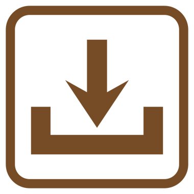 Vektör simgesi bir çerçeve içinde indirme