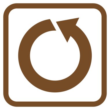 Bir çerçeve içinde CCW vektör simge döndürmek