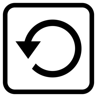 Bir çerçeve içinde CCW vektör simge döndürmek