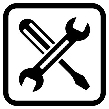 Vektör simgesi bir çerçeve içinde ayarlama