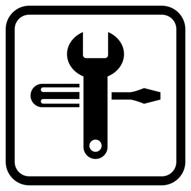 Vektör simgesi bir çerçeve içinde ayarlama