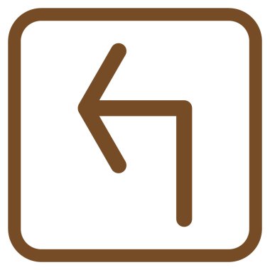 Sol vektör simge bir çerçevede açmak