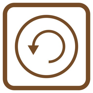 Bir çerçeve içinde CCW vektör simge döndürmek